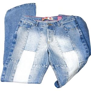 Kosiuko Vintage Y2K Patchwork Jeans